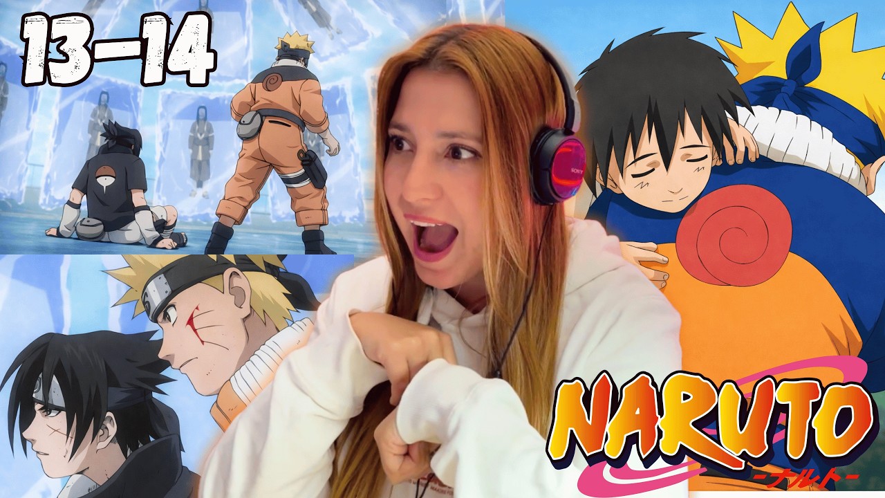 ¡NARUTO LLEGA COMO HEROE!🤣👌🏼Reacciono por primera vez a NARUTO Capitulo 13-14