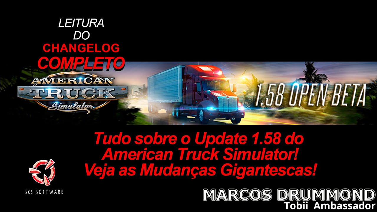 ATS 1.58 OPEN BETA LANÇADO!  A Nova Rota 66 e a Revolução na Física! Saiba Tudo AQUI!