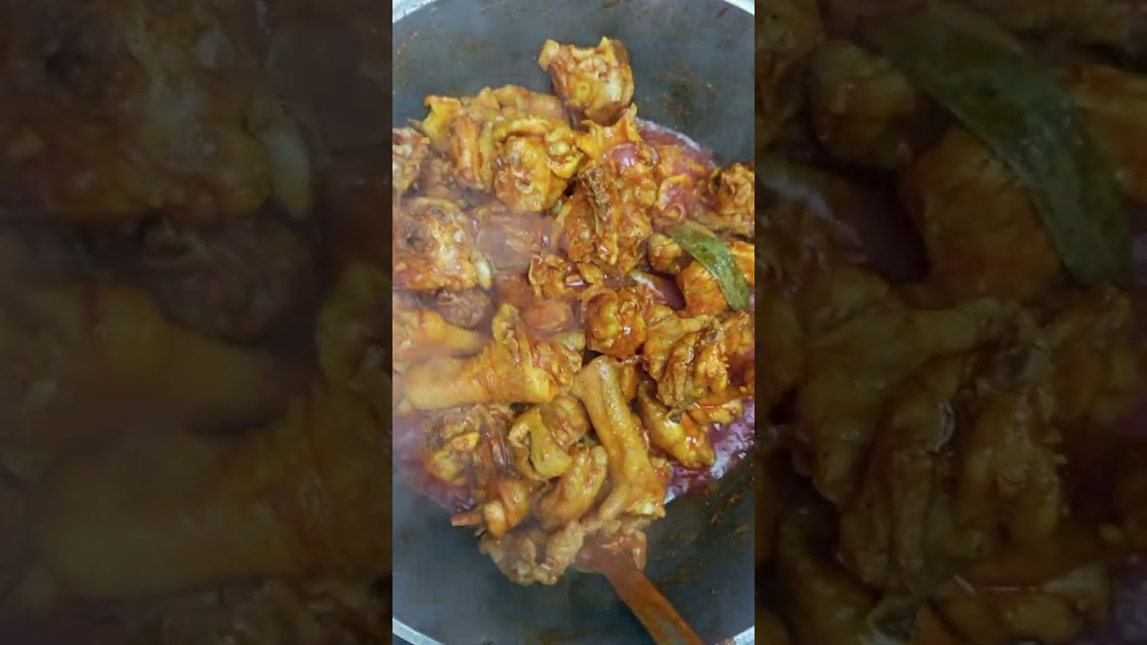 বড়ান মুরগি কষা । নিউ স্টাইলে 😊