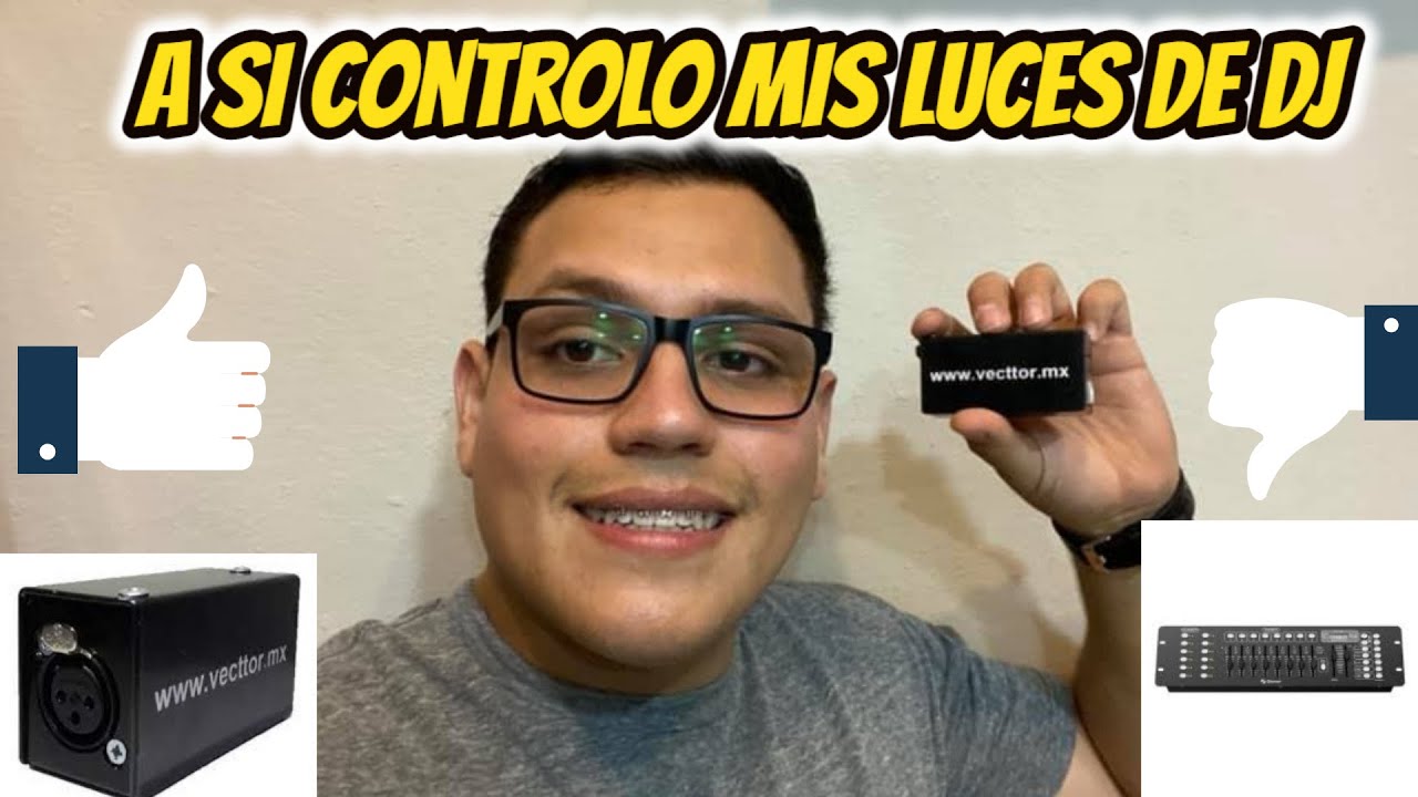 COMO CONTROLAR TUS LUCES SI ERES DJ O SONIDERO/ DJSORIA13