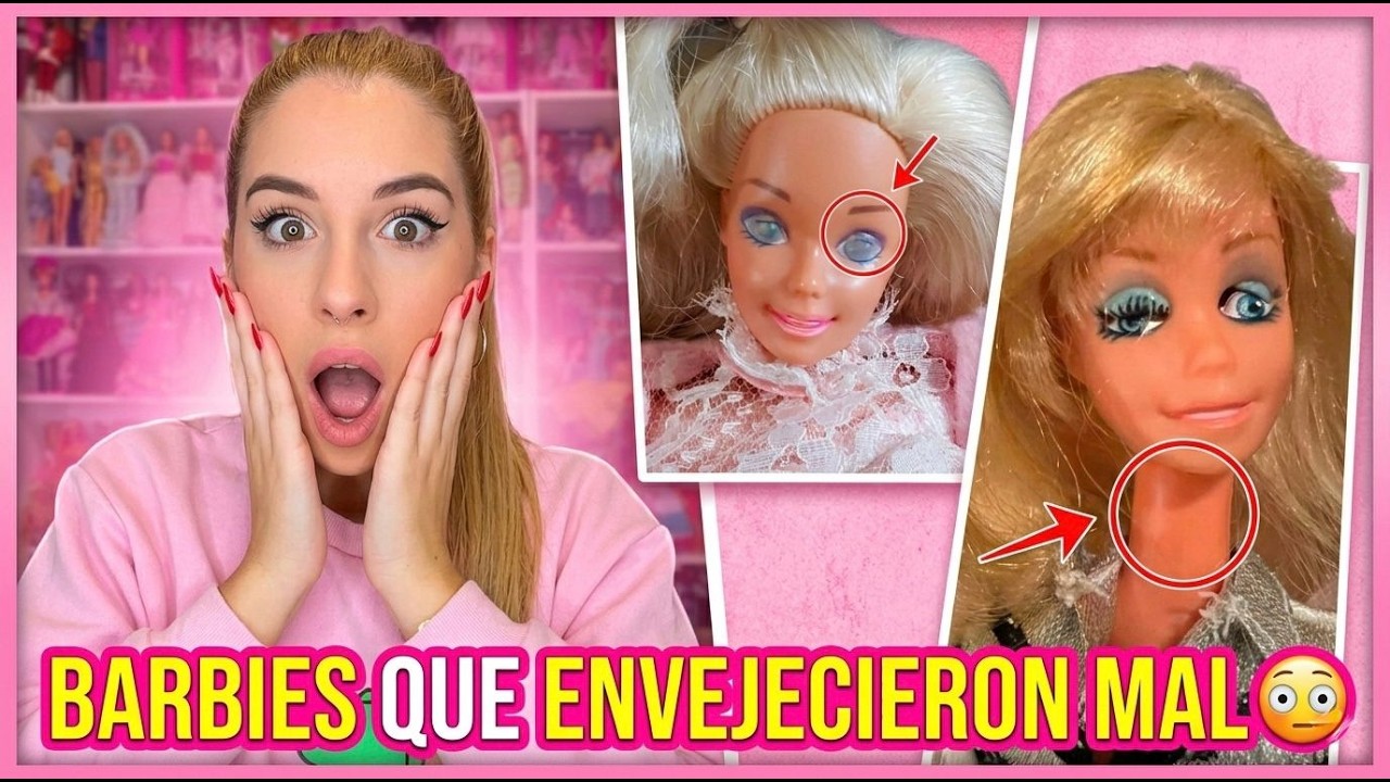 10 Barbies que han ENVEJECIDO MAL 😳 (problemas con el tiempo)