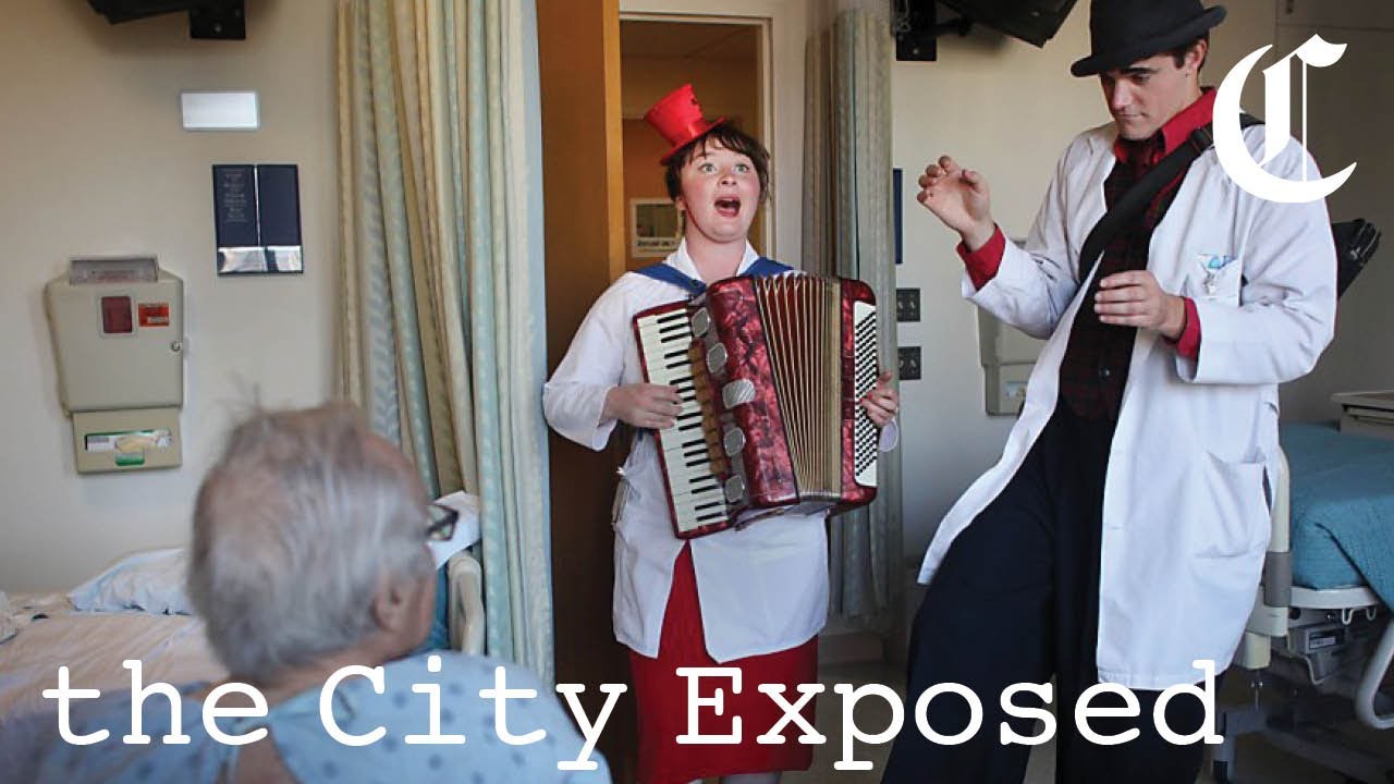 Medical Clowns Perform for Patients in San Francisco Hospitals