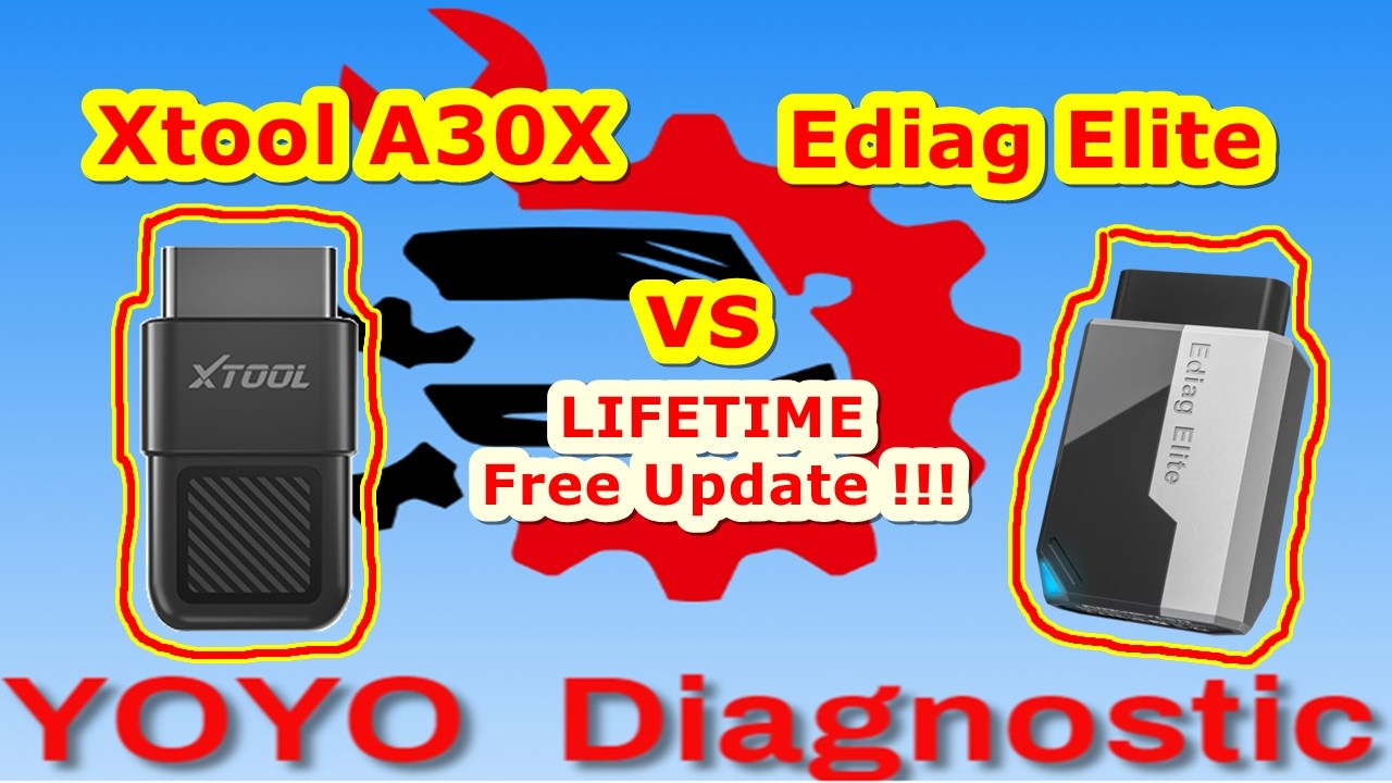new Scanner Xtool  A30X vs Kingbolen Ediag Elite. The best Scanners in 2026 under 200 euros.