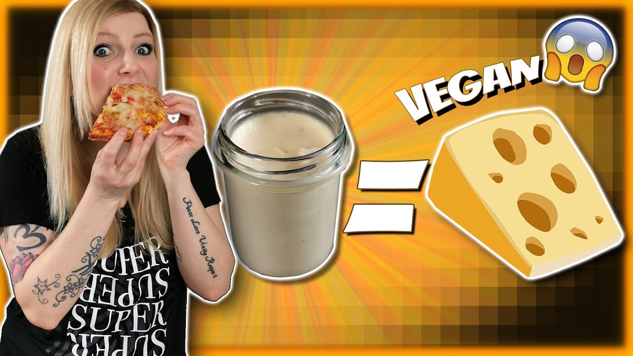 Wie du den besten veganen Pizzakäse selber machst! [schnell & einfach]