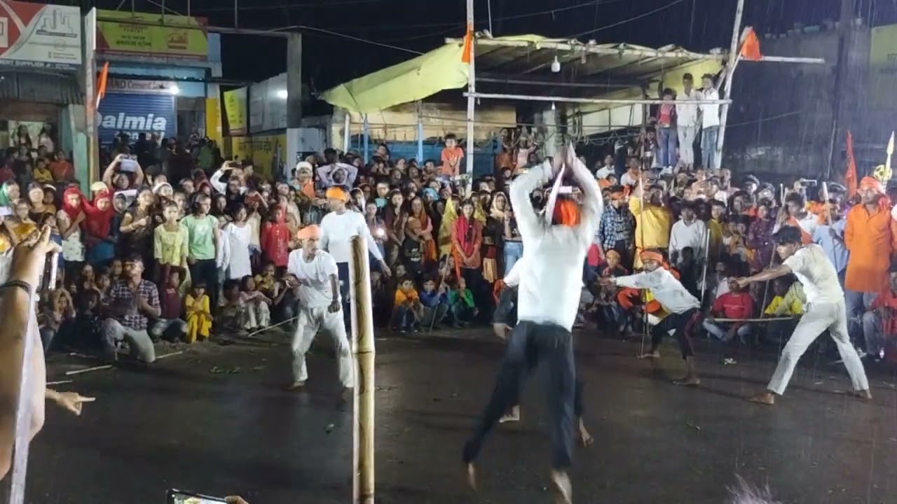 Barish me bhi Ram bhakt ka Junun #chitarpur #reels Chitarpur Ramnavmi julush