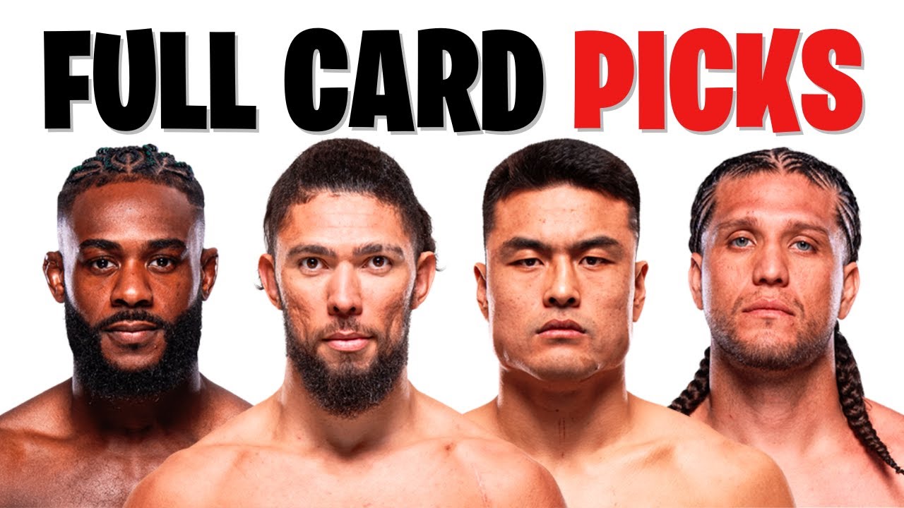 UFC Shanghai Full Card Predictions & Breakdown