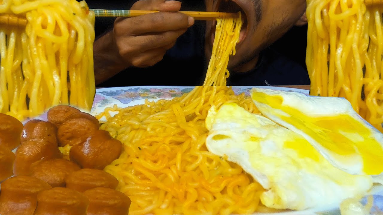 ASMR OTTOGI YEUL RAMEN  MUKBANG (NO TALKING) ZIRI ASMR