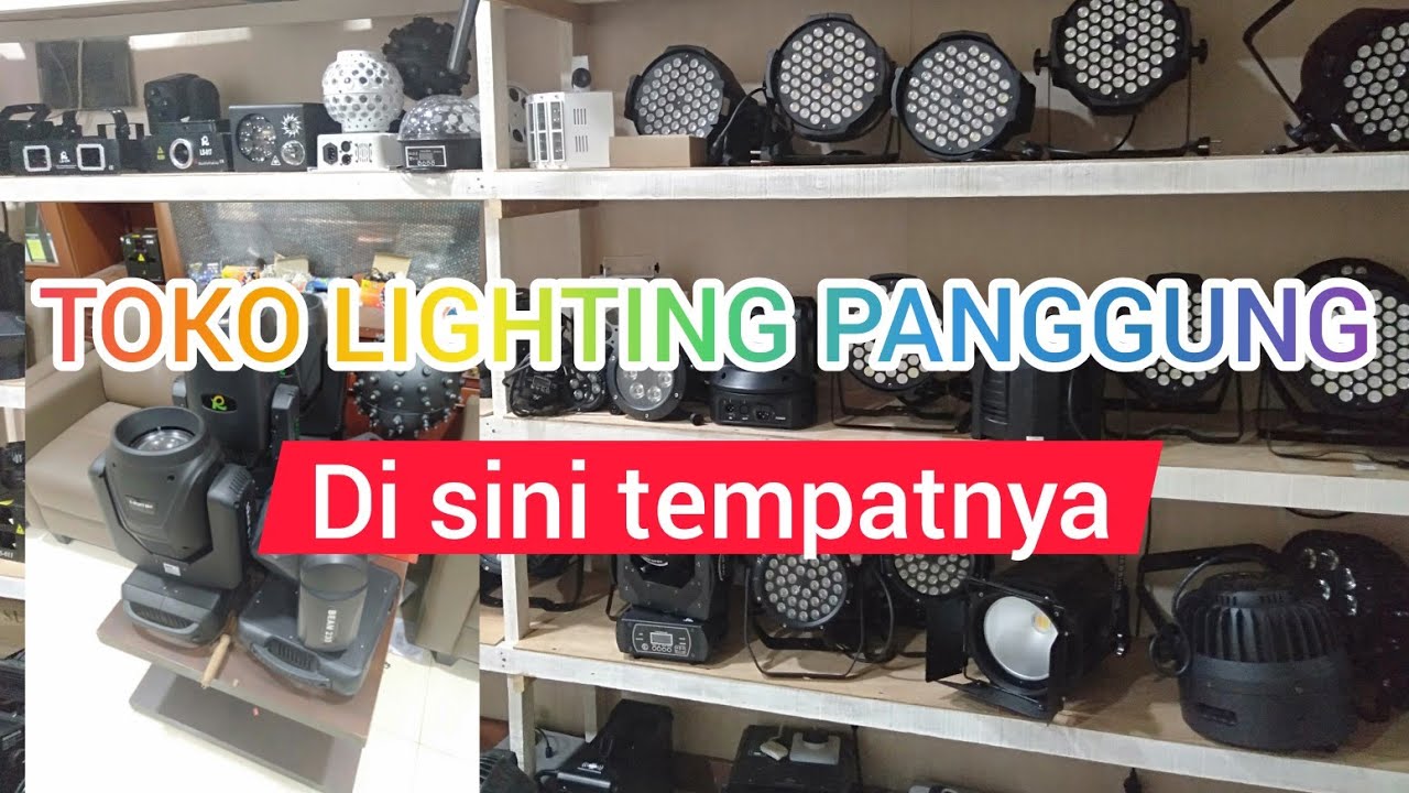 TOKO lampu panggung terlengkap