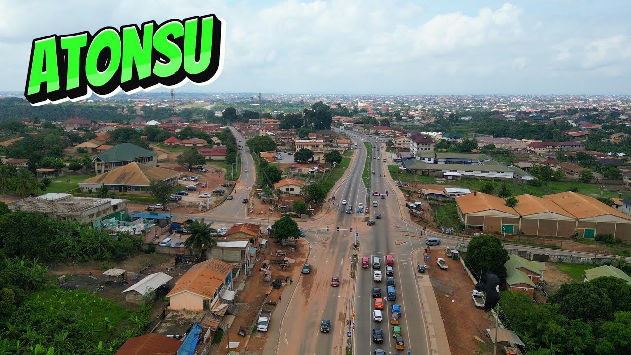 OH, I Went To ATONSU and I Never Knew It was That Big Of a Suburb Here In Kumasi. #viral#viralvideo
