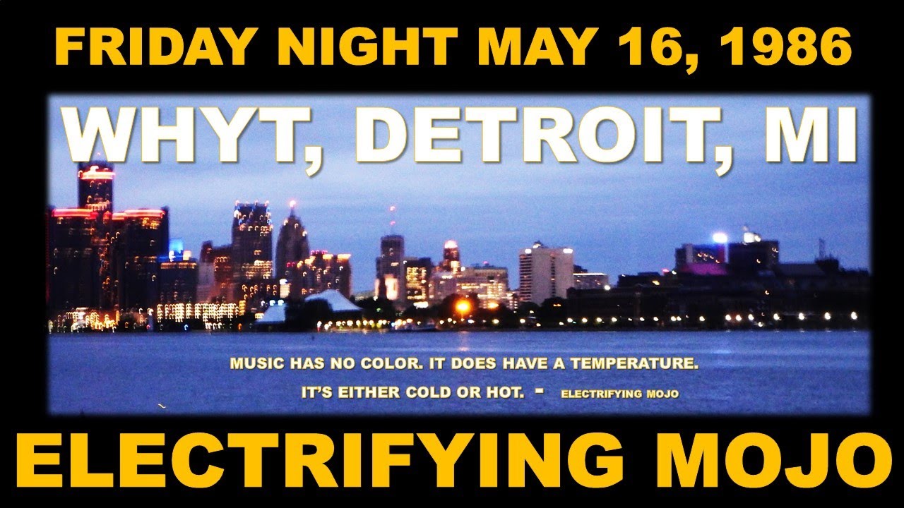 DETROIT, MICH, FRIDAY NIGHT MAY 16, 1986 THIS IS EXACTLY WHAT IT SOUNDED LIKE AT 10:00 P.M SHARP!. .