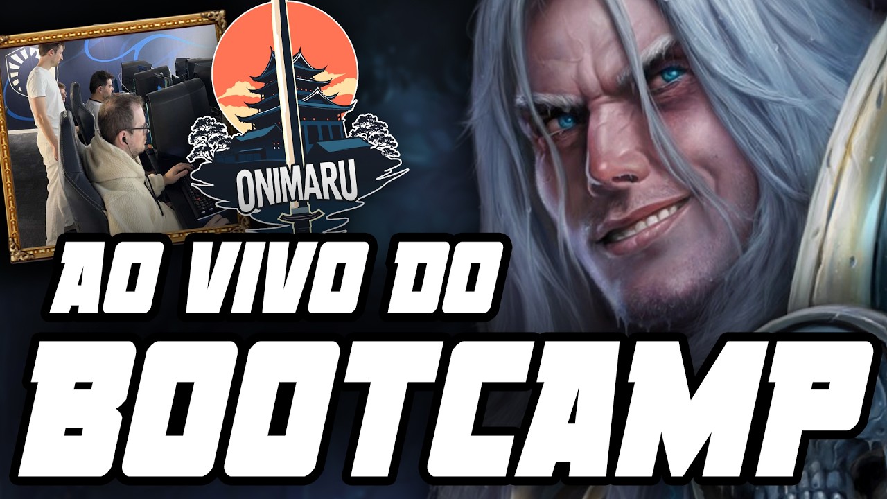 WARCRAFT 3 REFORGED: RANKED, BOOTCAMP E GAMEPLAY AO VIVO! WC3 em português PT-BR