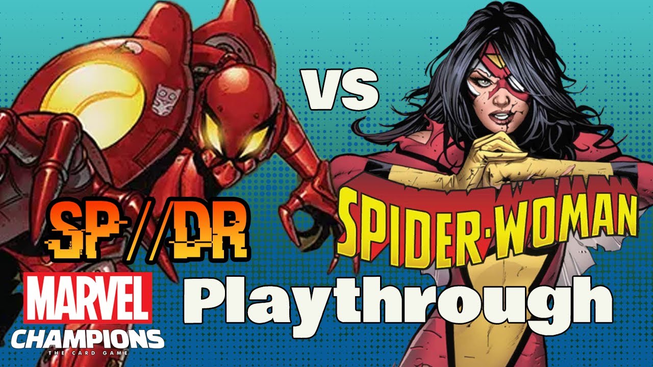 SP//DR против Женщины-паука: экспертное прохождение Marvel Champions