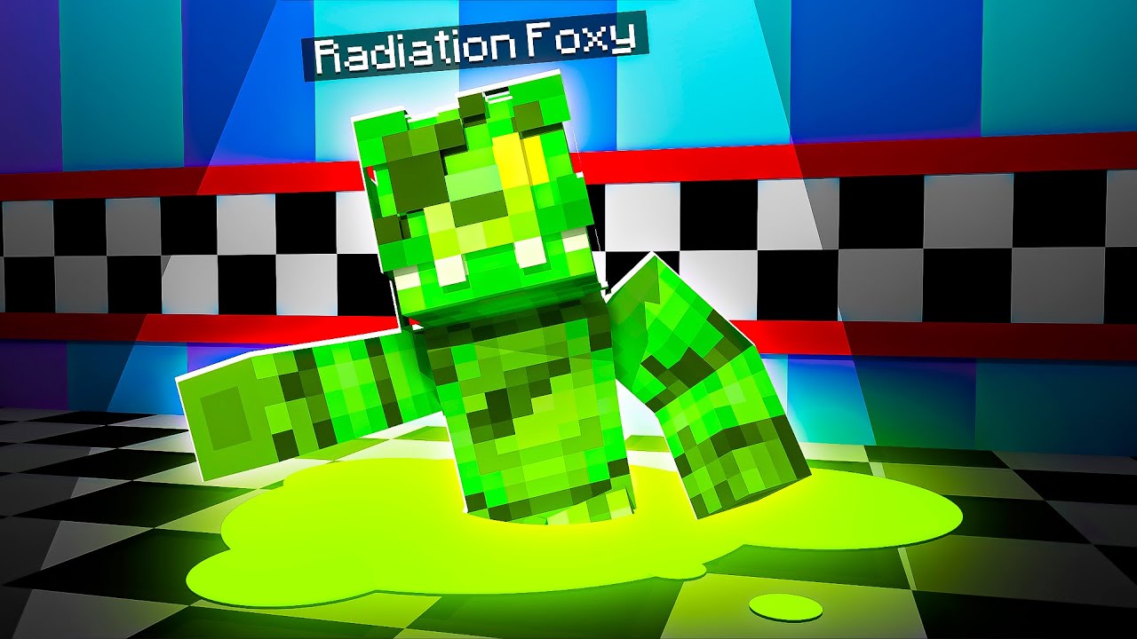 Radioactive Foxy HUNTS Freddy!! | Minecraft Five Nights at Freddy’s FNAF Roleplay