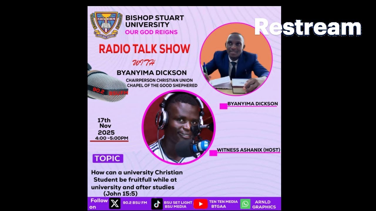 HOW DO CHRISTIAN STUDENTS BE FAITHFUL WHILE AT THE UNIVERSITY AND AFTER STUDIES(JOHN 15:5)