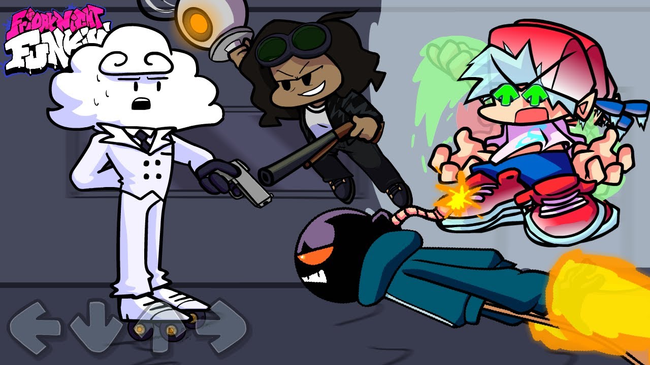 PghLFilms Plays Chino Animated's Whitty Fire Fight Mod in Friday Night Funkin'