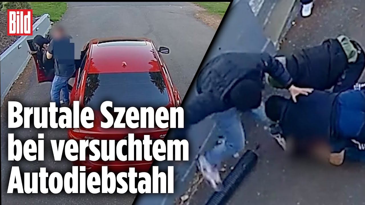 Autodiebstahl scheitert: Besitzer wehrt Verbecher ab
