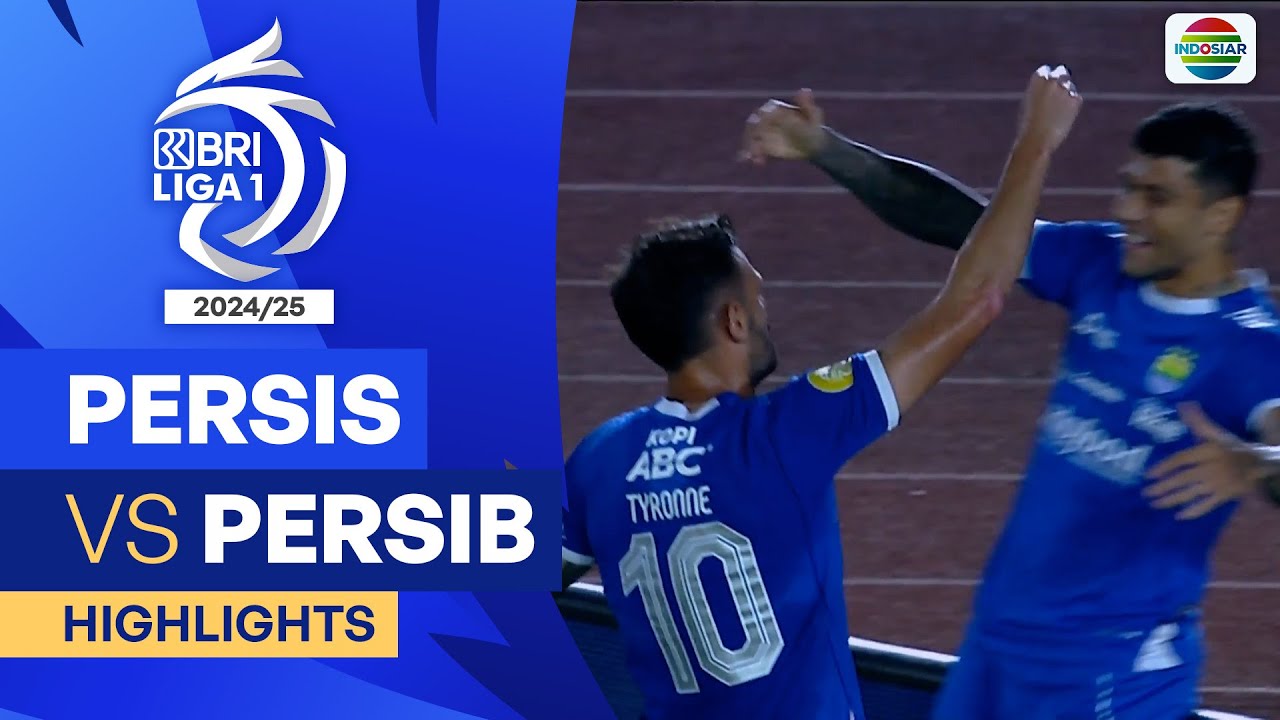 Persis Solo VS Persib Bandung - Highlights | BRI Liga 1 2024/25