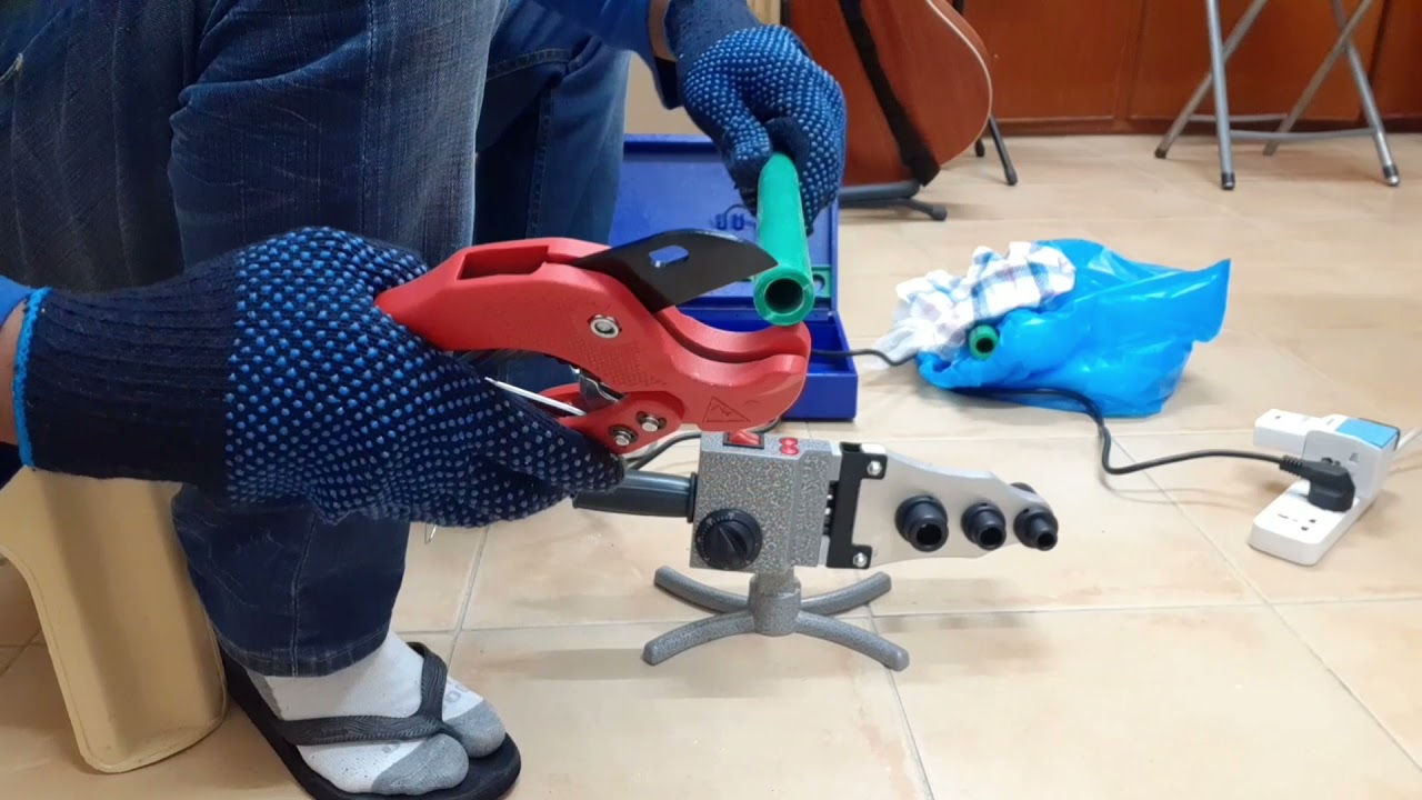 Unboxing, Assembling & Welding of Polypropylene PPR Pipes / Fittings using ERAL (Made in Turkey)