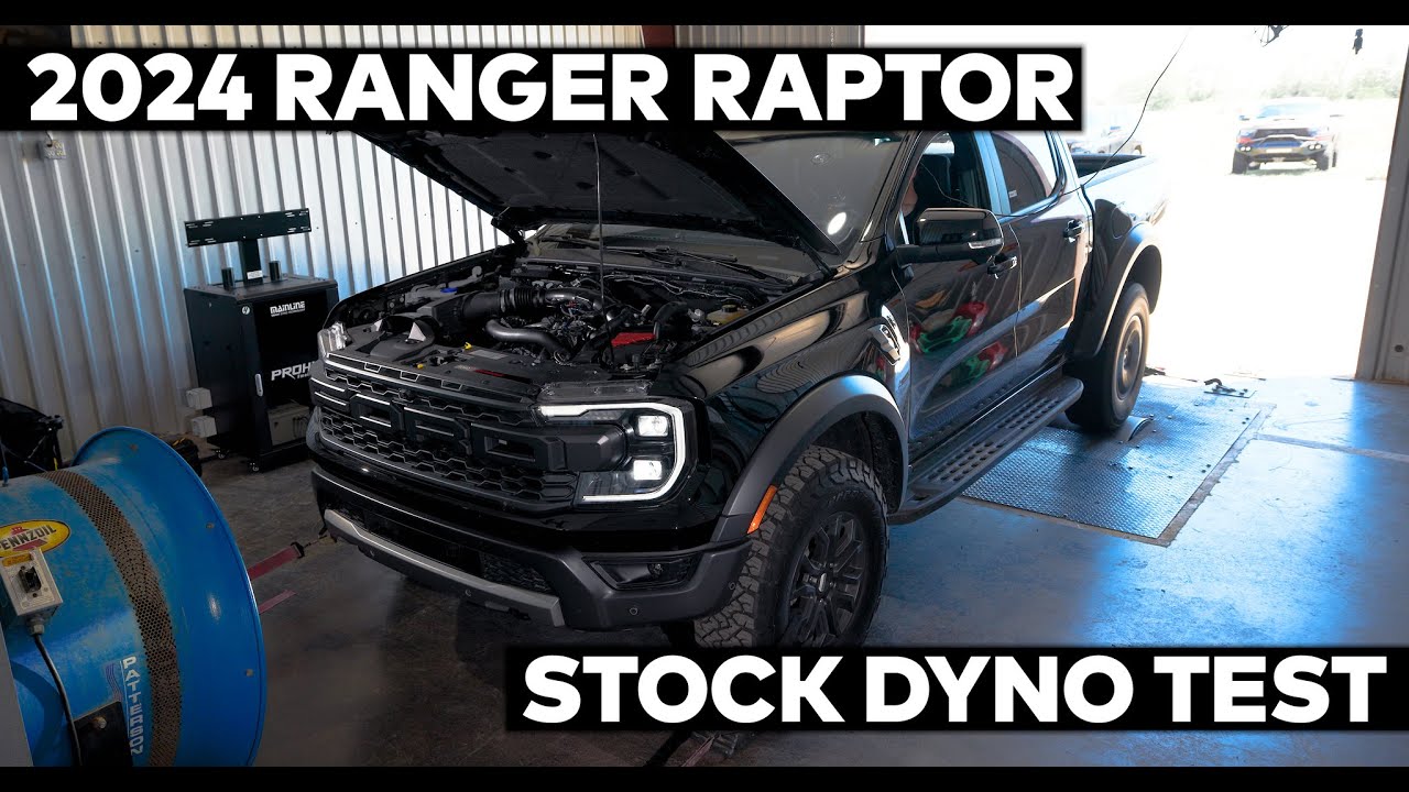 2024 Ford Ranger Raptor [STOCK] Dyno Testing | 3.0L EcoBoost V6 Engine