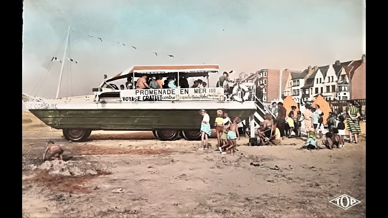 ANNÉES 50/60 BRAY DUNES  D’APRÈS JOSEPH TOP