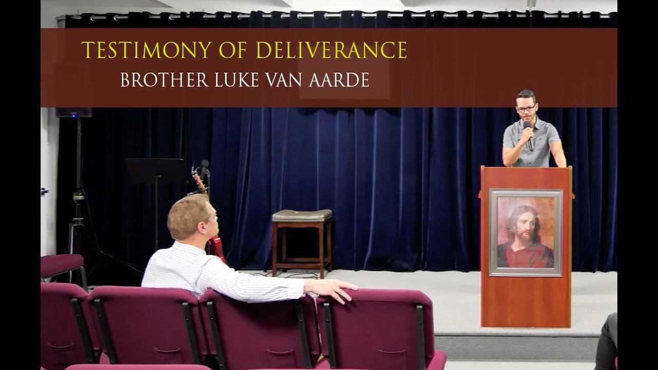 💥 Powerful Testimony of Demonic Deliverance & New Birth Experience💥 - Brother Luke Van Aarde