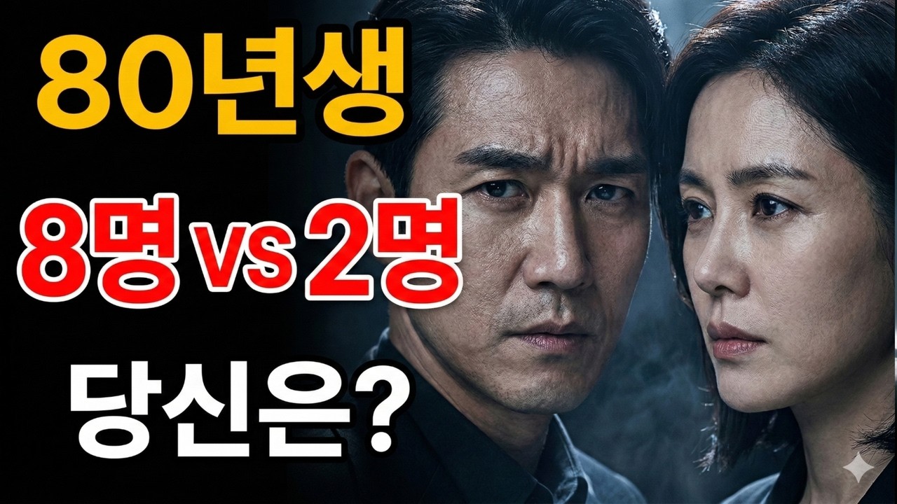 80년생, 왜 8명은 멈추고 2명만 올라갈까