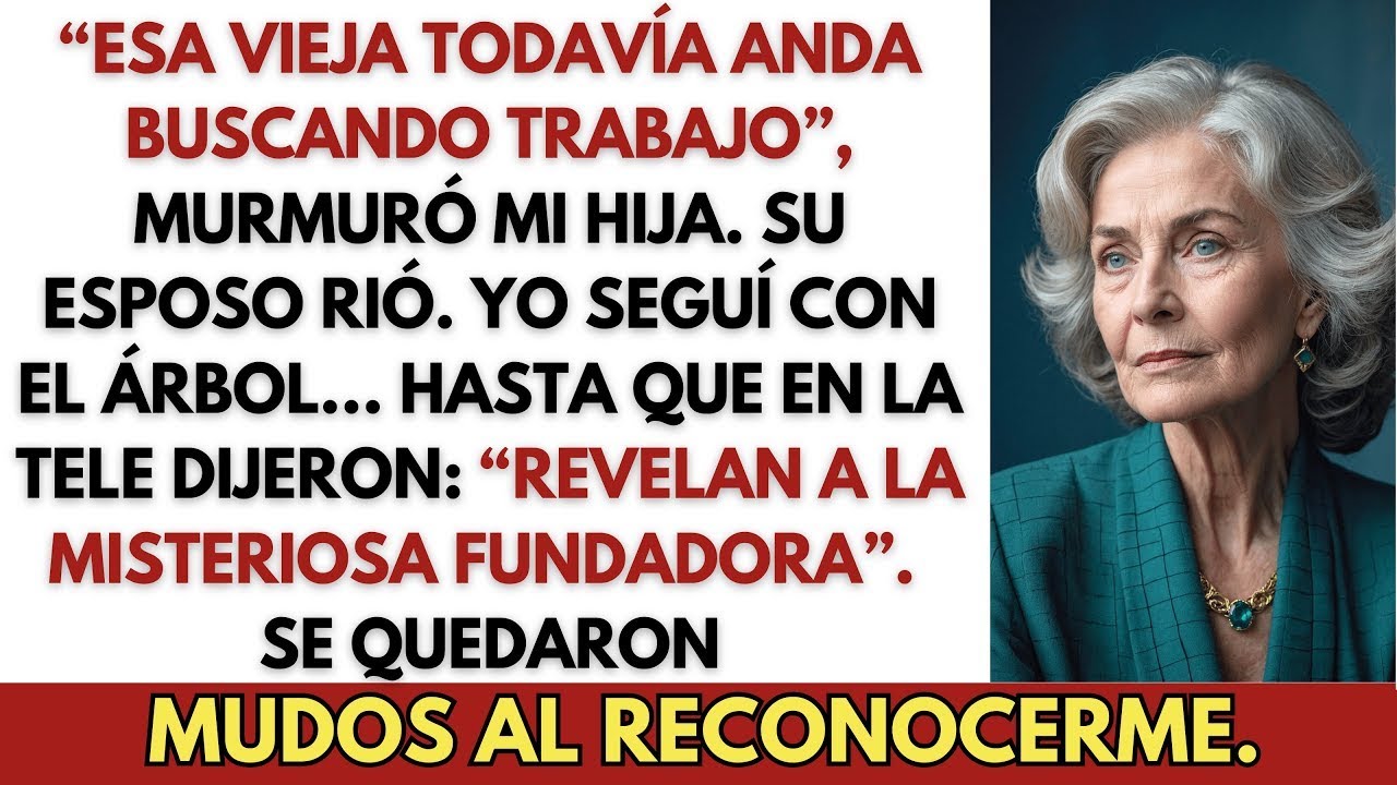 Mi Hija Dijo “Esa Vieja Aún Busca Trabajo” En Navidad… Hasta Que CNN Reveló Todo