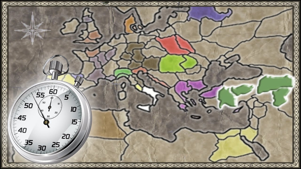 Medieval 2 (Former) WORLD RECORD Speedrun in 20:35 (Long Campaign)