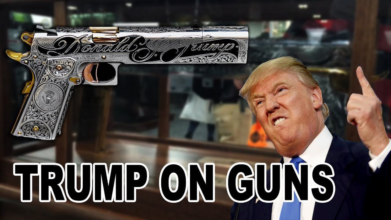 TRUMP is HARD on GUNS !  JJFU style