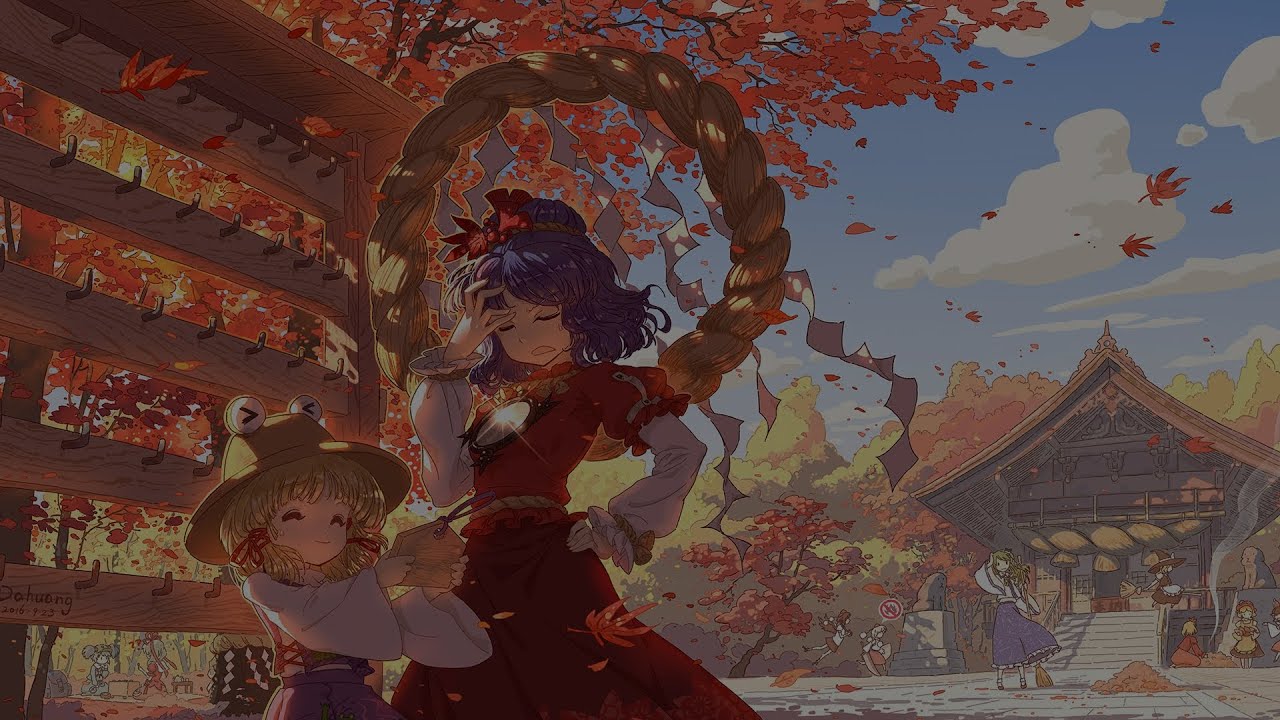 [Touhou 10] Shrine at the Foot of the Mountain (Recreation)