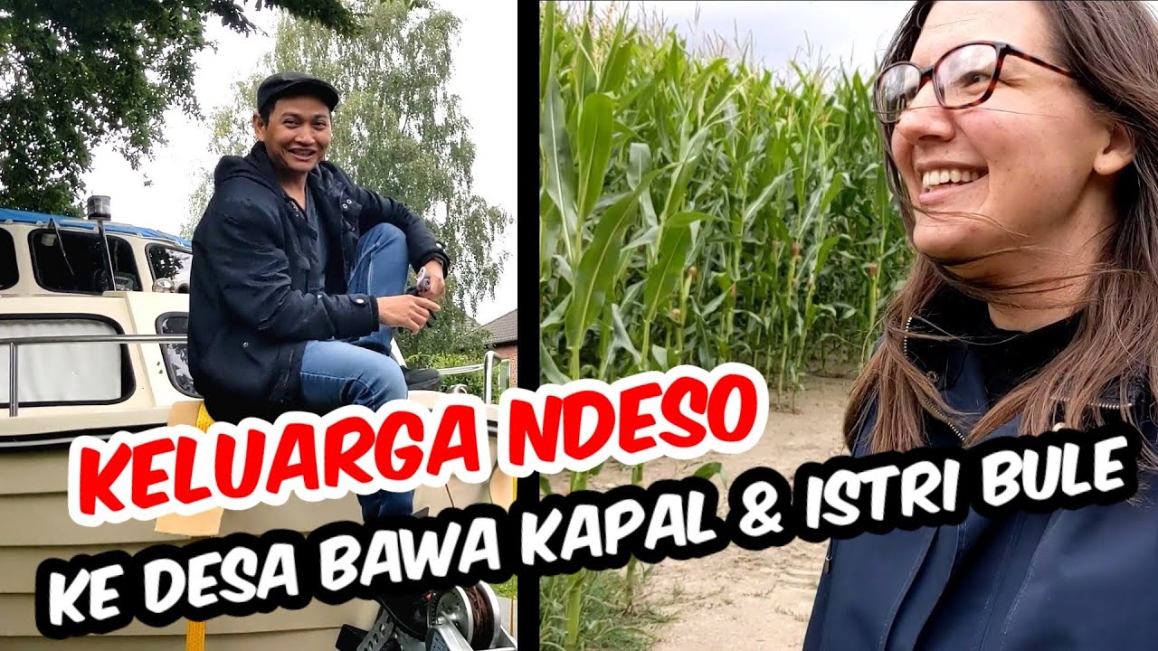 WONG NDESO MASUK KAMPUNG JERMAN & istri bule menemukan TK di tengah hutan!