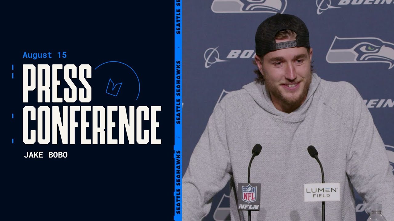 Jake Bobo: "That Was Classic Lumen Field" | Postgame Press Conference - Pre Week 2