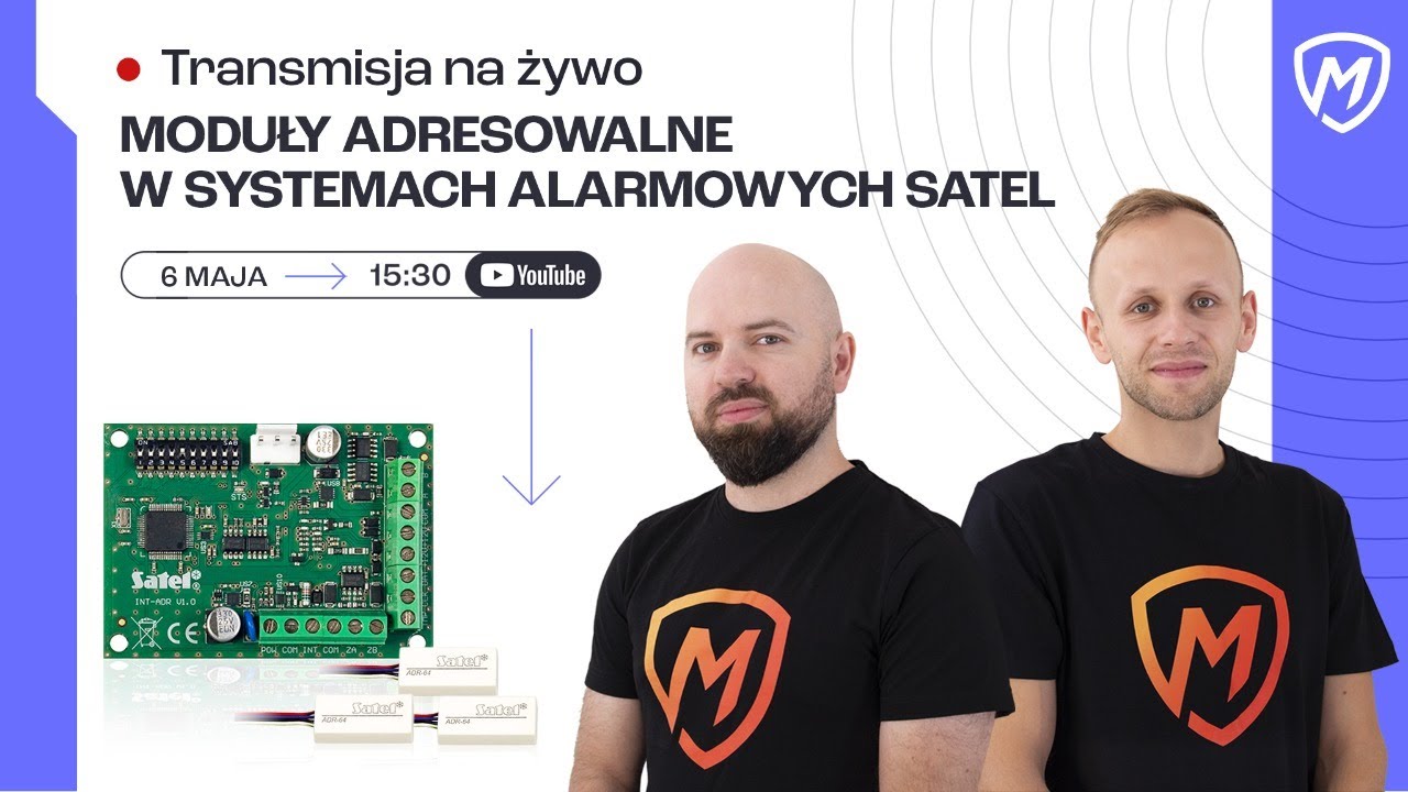 Moduły adresowalne w systemach alarmowych SATEL - Montersi LIVE