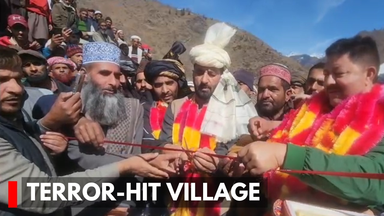 Poonch: MLA Ch Akram Launches Road Project in Terror-Hit Lower Madda Hilkaka Village