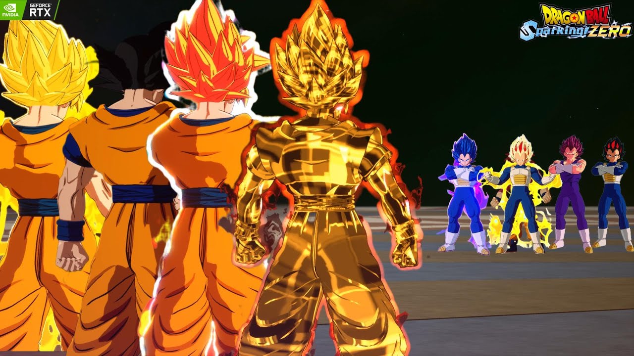 Goku Ultimate Vs Vegeta Ultimate Form! Dragon Ball Sparking Zero