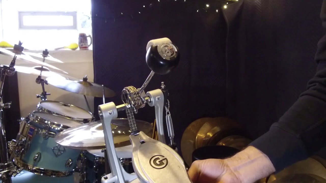 The Tour Class Bass Drum Pedal - Double Chain, Single Pedal - GTC6-S