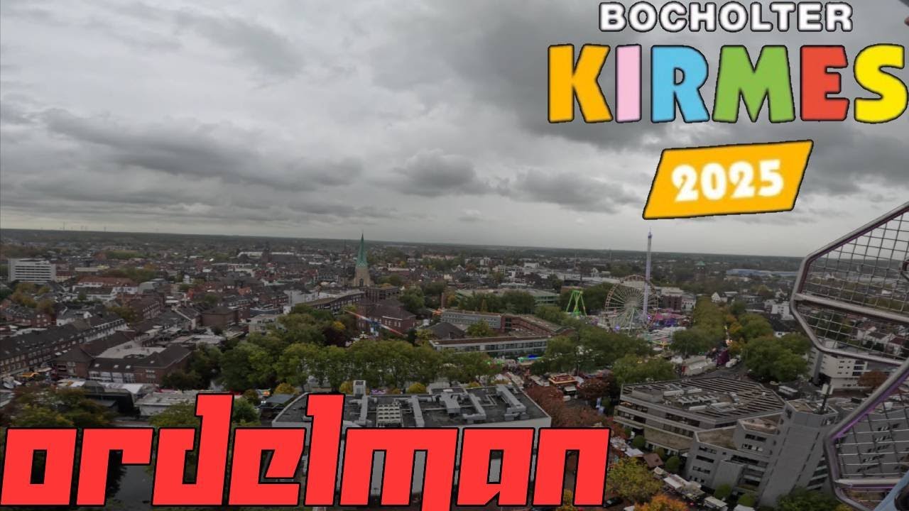 [Onride] Airborne - Ordelman - Bocholter Kirmes [10-20-2025][4K 120Hz]