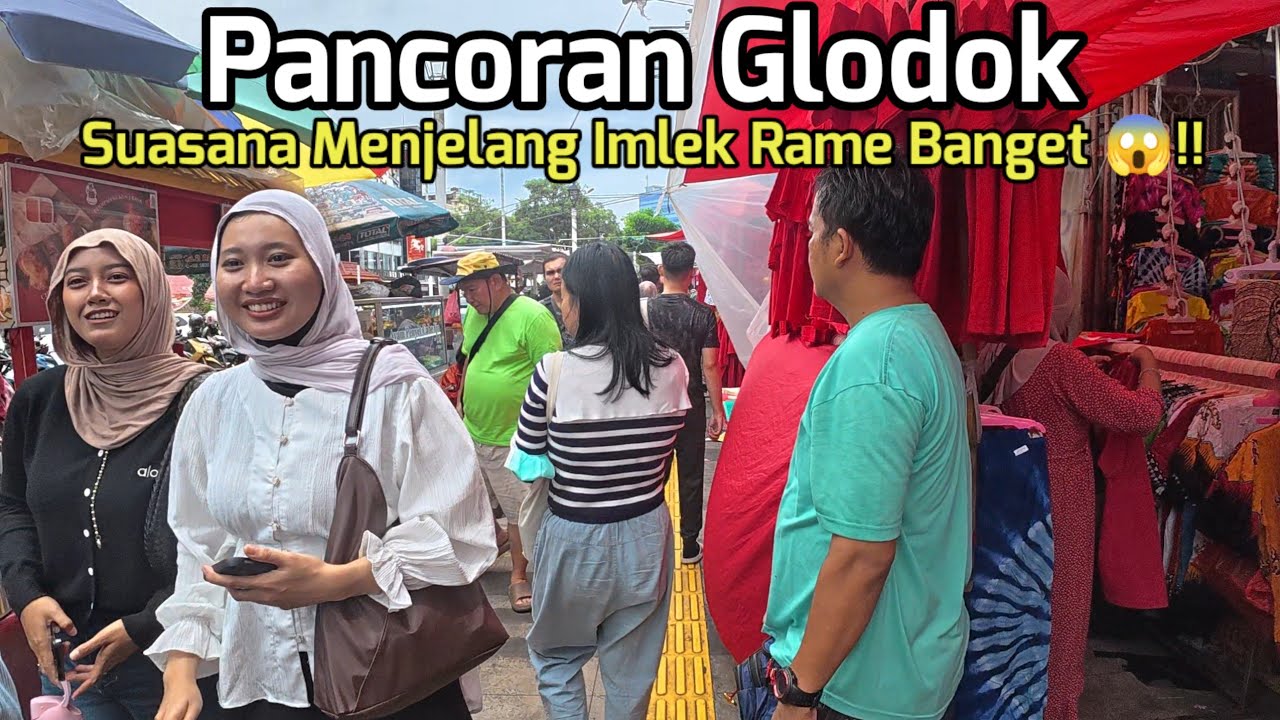 Ramai Banget!! Suasana Pancoran Glodok H-2 Menjelang Imlek 2026