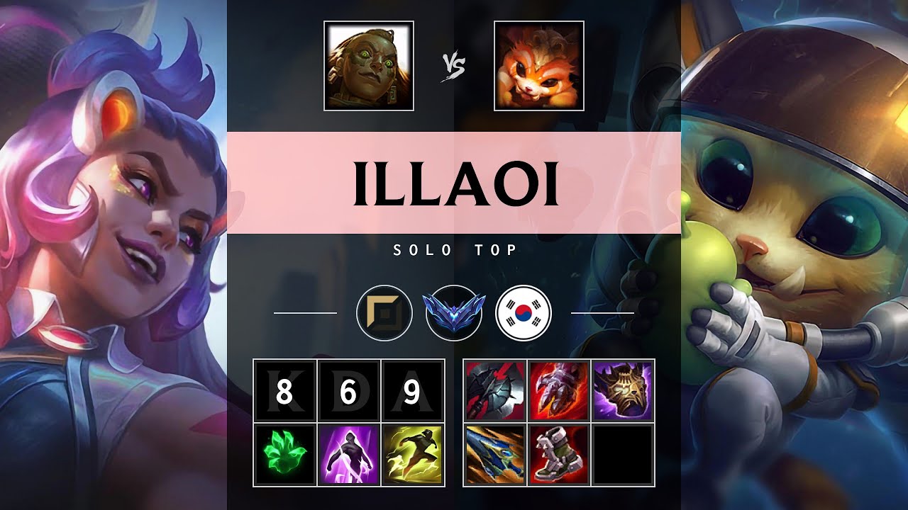 Illaoi Top vs Gnar - KR Diamond Patch 25.13
