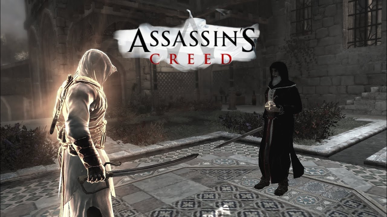 Assassin's creed. Memory block 7 - Al Mualim (Masyaf [Paradise]) & Ending