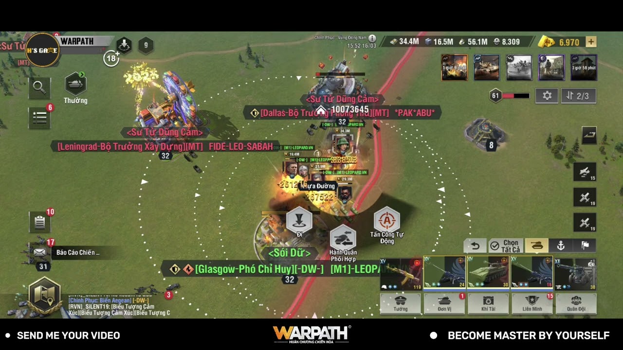 Warpath Master: Solo 1 đấu 3 ở Aegean Sea