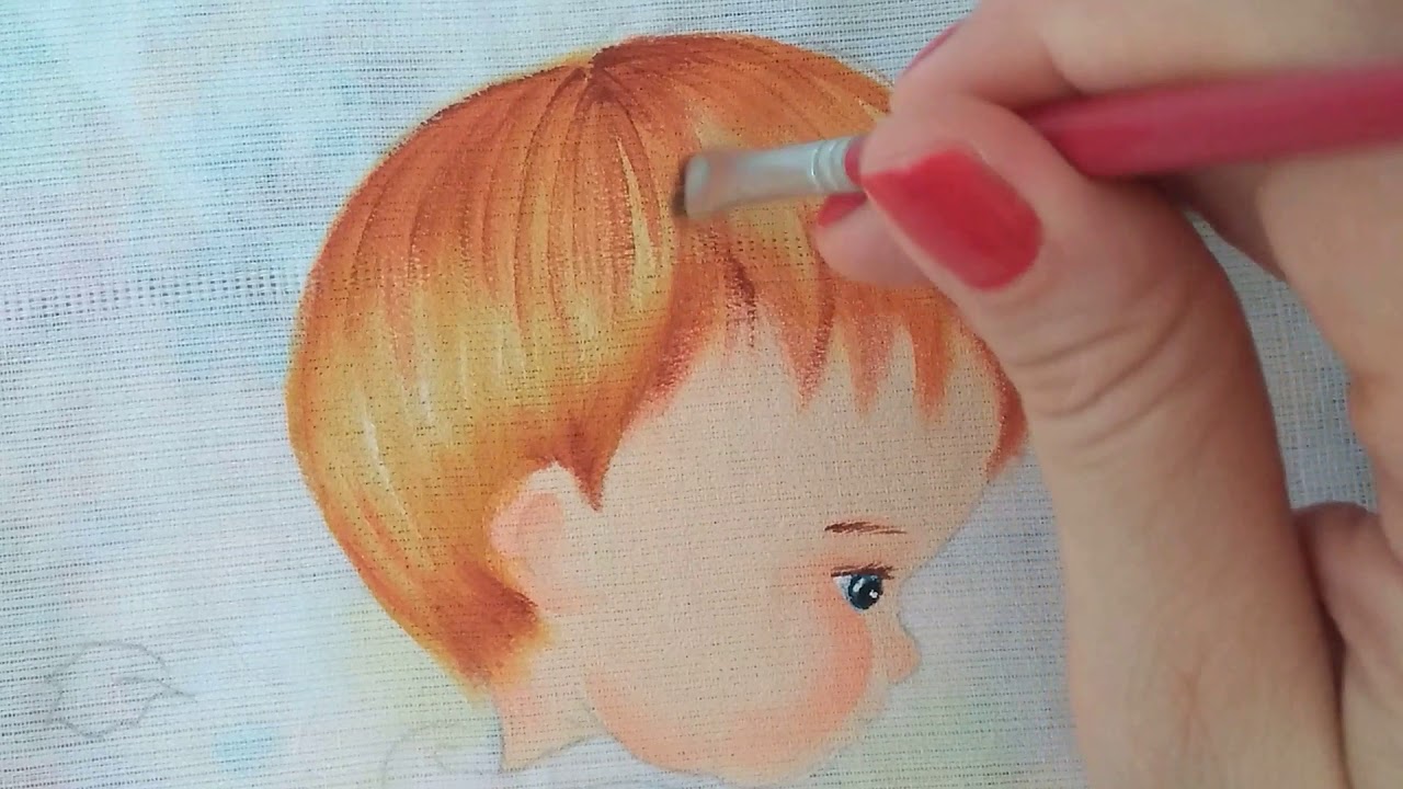 Pintando cabelo ruivo | Parte 1