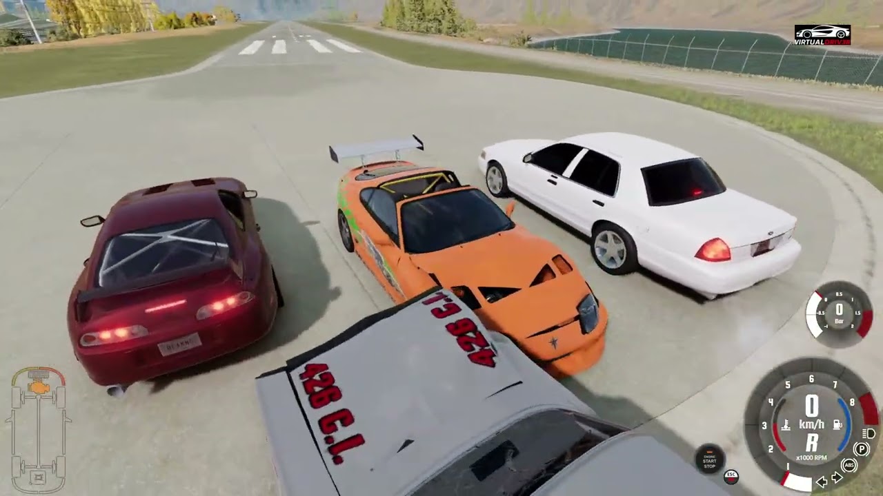 Can This Car Jump Across the River?! 🌊🚗 | BeamNG.drive