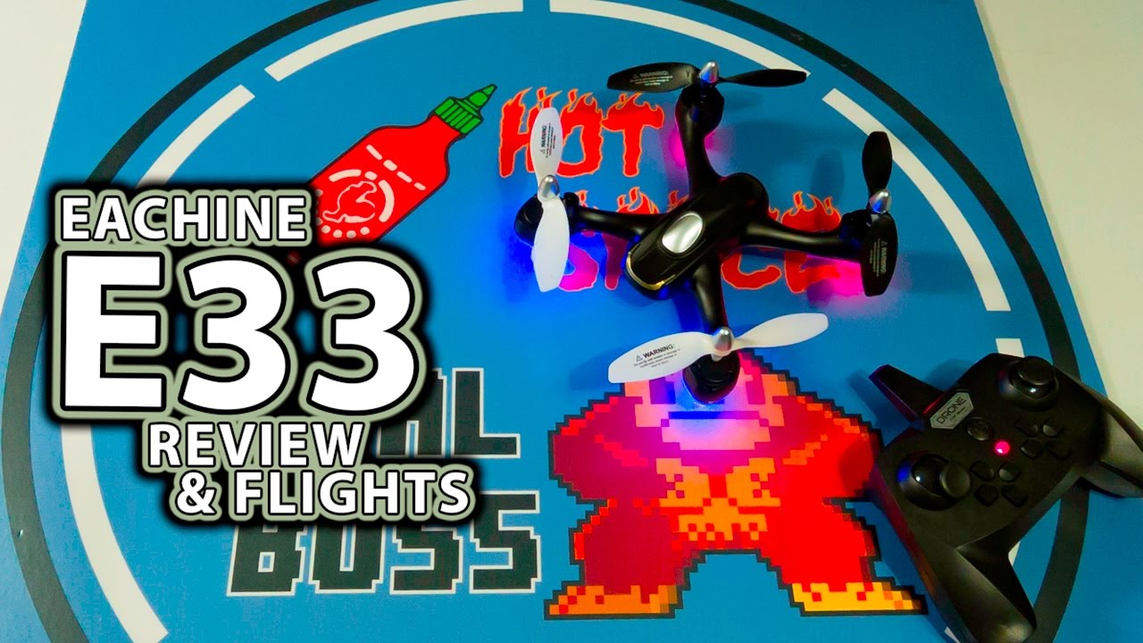 Eachine E33 Review and Test Flights