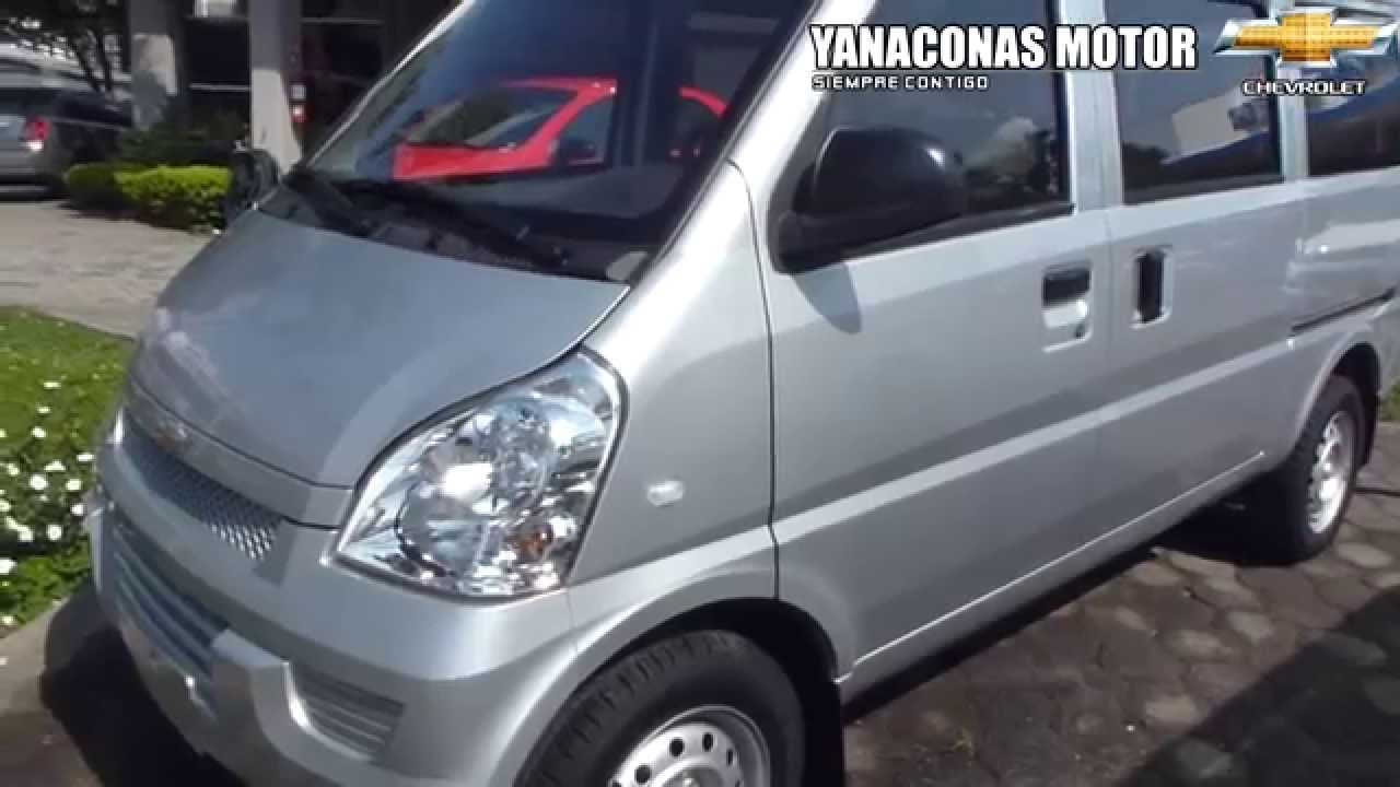 2013 chevrolet Van N300 Pasajeros modelo 2013 al 2014 colombia