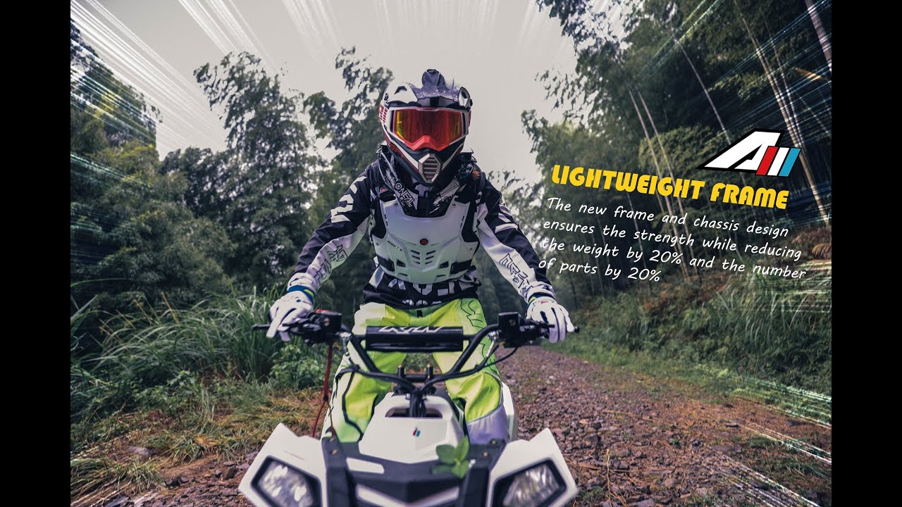 New Electric ATV AM RFN COMMANDER E1000 Electric Kids ATV/Quad