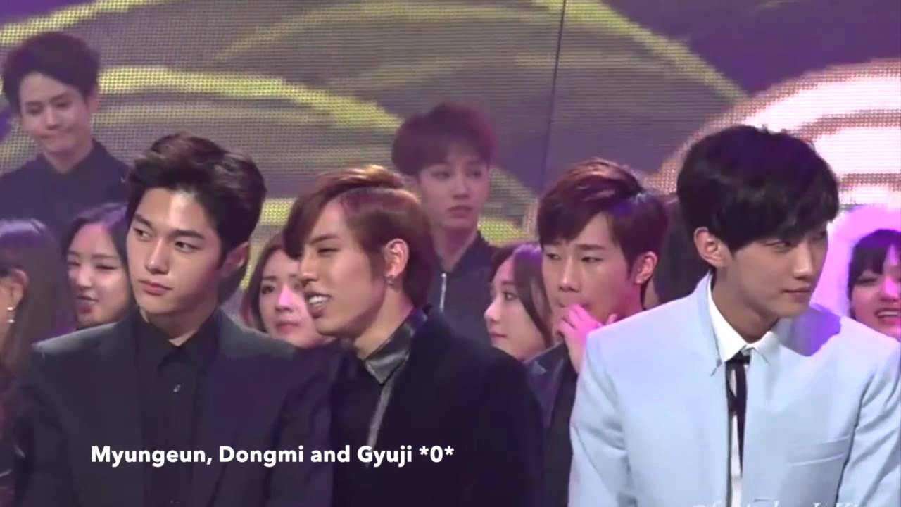 Myungeun + Pinkfinite moment 2014