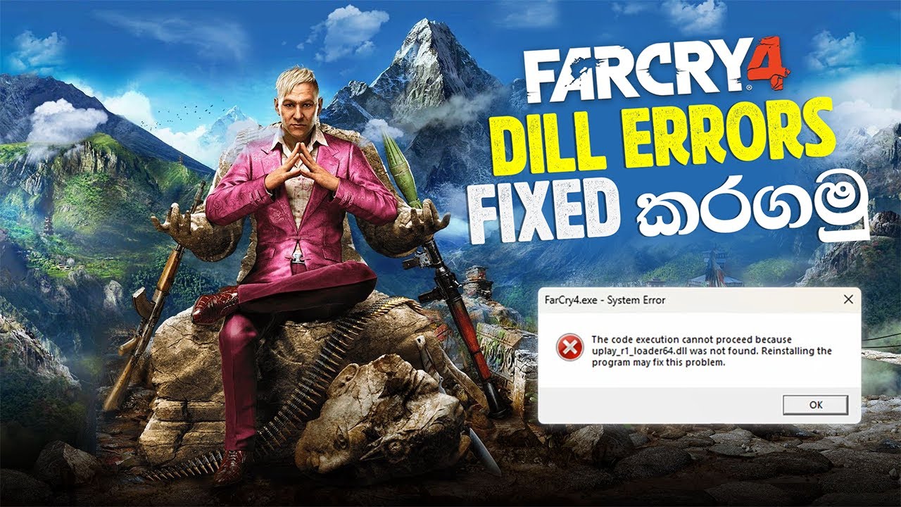 uplay_r1_loader64.dII Error & 0xc0000142 error  in Windows 11