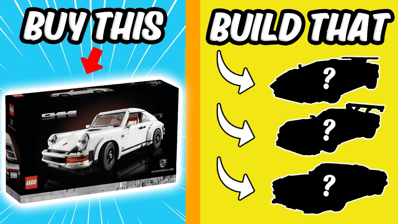 BUY This BUILD That - LEGO Icons Porsche 911 Turbo