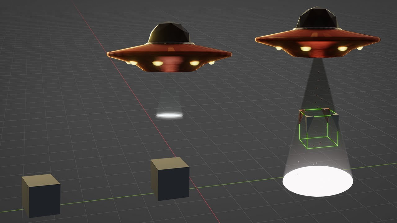 Make a Fun UFO Animation in Blender!
